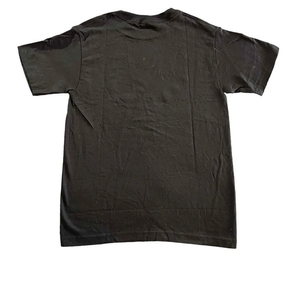 Earth Rhythm Men's Black Graphic Print Crew Neck Short Sleeve T-Shirt Size Small - Picture 3 of 4